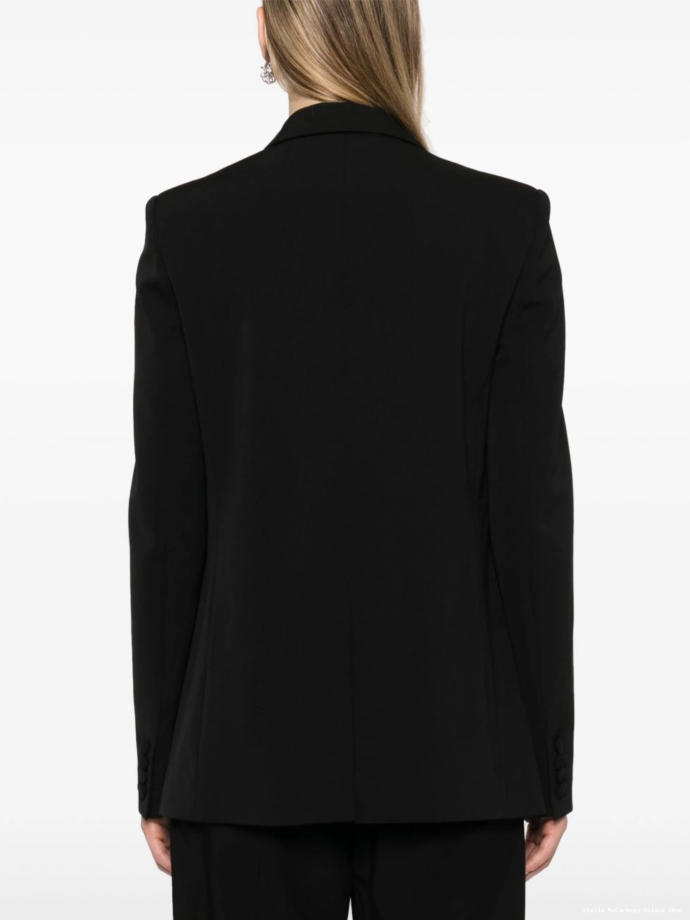 Cheap blazer double-breasted twill Women McCartney Stella 0408